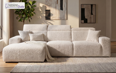 Extendable corner sofa Sorelo Extendable corner sofa